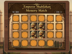 Igra Emperor Shah Jahan Memory Match
