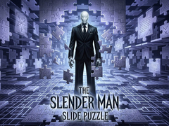 Igra The Slender Man Slide puzzle