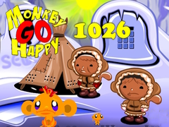 Igra Monkey Go Happy Stage 1026