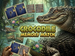 Igra Crocodile Memory Match