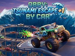 Igra Obby: Tsunami Escape +1 by Car