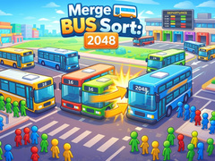 Igra Merge Bus Sort: 2048