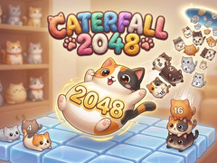 Igra Caterfall 2048