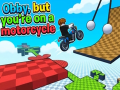 Igra Obby, but you're on a motorcycle