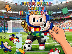 Igra Jigsaw Puzzle: Labubu FIFA World Cup