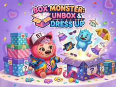 Igra Box Monster: Unbox & Dress Up