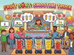 Igra Fruit Sort: Smoothie Truck
