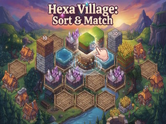 Igra Hexa Village: Sort & Match