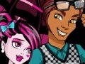 Igra Draculaura And Clawd Wolf Dressup