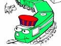Igra Train coloring book 2