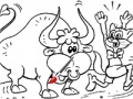 Igra Coloring: Pick Leopold bull