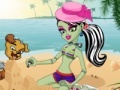 Igra Frankie Stein scaris beach