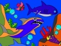 Igra Rosy Coloring Book: Shark Family