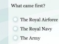 Igra The British Military Quiz!